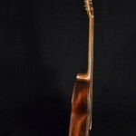 Custom OM Granadillo Cutaway - Lutz McNeill Guitar, custom rosette, Ziricot bridge, Purflex purfling and finger board inlays, cutaway