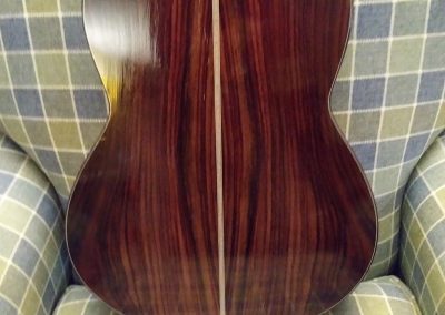 Final coat of filler on the body - ready to be sanded in prep for spraying