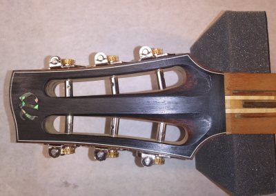 Headstock in progress (4)