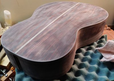 Sanding before seal coat