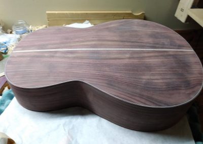 Sanding for next coat of grain filler 1