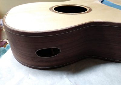 Sanding for next coat of grain filler 4