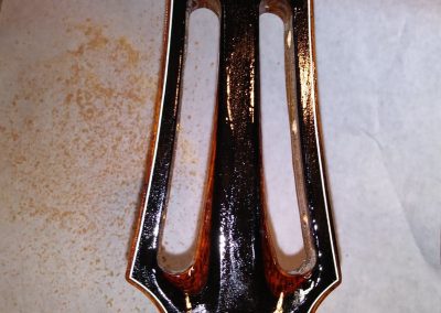 Headstick with sealed and grain filling in progress