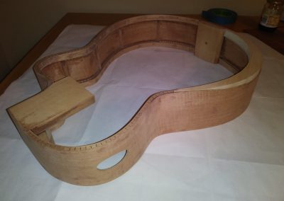 Ribs are 95% complete with a little more sanding before sealing