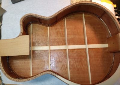 Inside view - back with sealer