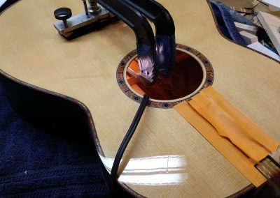 Bridge being installed