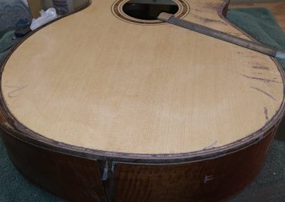 Leveling binding and purfling