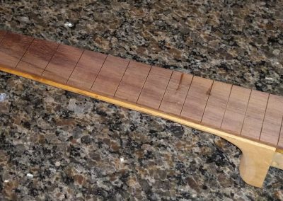 Neck and fingerboard preview