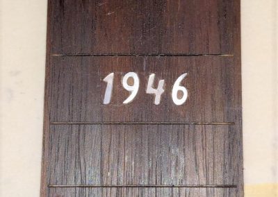 Numbers fit and are ready for epoxy