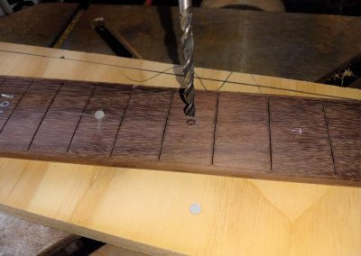 Position dots have been located and are being drilled