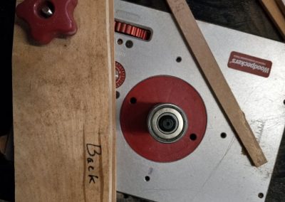 Profiling back braces