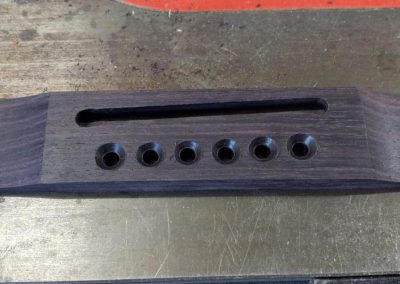 Saddle is ready for the traditional MOP dots