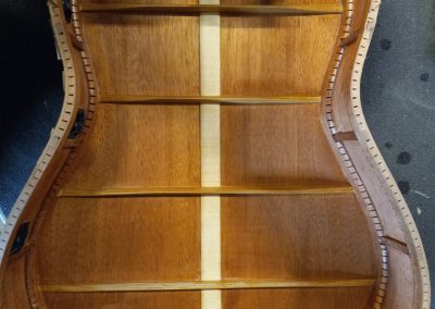 The Inside of the sound box has been sealed