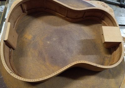 Top Rim Sanding complete