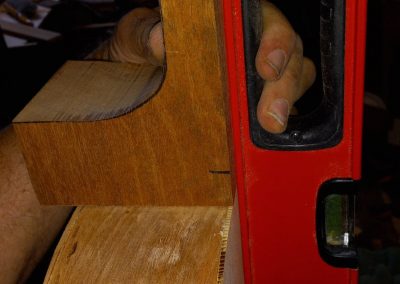 Verifying neck angle fit for adjustments